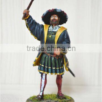 custom miniature soldier artistic craft metal figurine