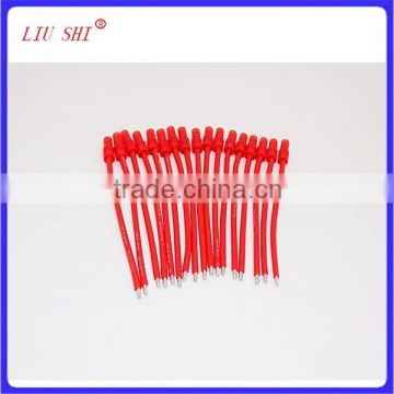 red electric wire accessories with banana plug