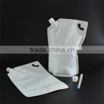 Self Standing Liquid Container packaging Pouch Spout Bags