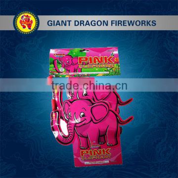 toy fireworks /pink elephant fireworks /CE/EX/chinese fireworks/children fireworks/novelty fireoworks/toy fireworks