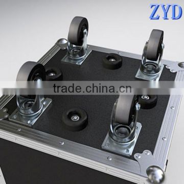 Professional manufacturer heavy duty industrial solid rubber caster wheels (ZYD-CL8703)