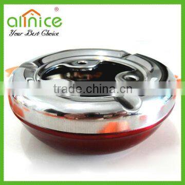 Round ashtray /stainless steel ashtray/household necessary