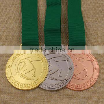 Good quality blank gold silver bronze sports medals from China