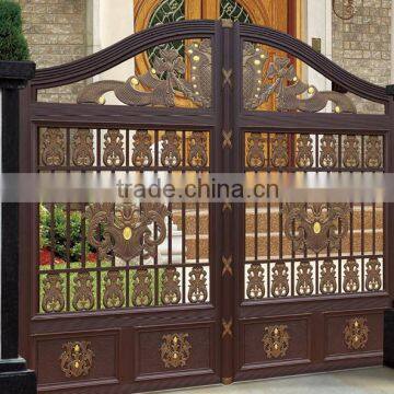 China Wholesale High Quality Aluminum Iron Gate Designs photo-4