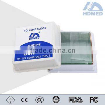 CE Marked Medical Prepared POSITIVE CHARGED Slides 7112