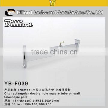 Adjustable angle brackets for shelf brackets