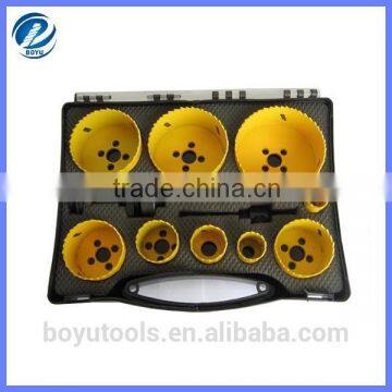 13 pcs HSS Bi-metal hole saw set