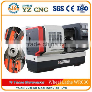 Ali in china Cnc wheel lathe cutting machine