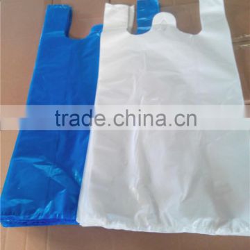 disposable t-shirt hdpe shopping plastic bag