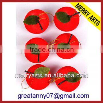 Yiwu Market New Product Hanging Apple Christmas Tree Decoration Wholesale Christmas Tree Decoration Made in China