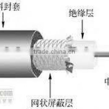 Copper RG6, RG59, RG7, RG11 PE/PVC Coaxial Cable communication cable