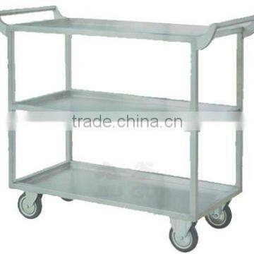 Delivery Trolley Removeable Metal Flower Cart for Greenhouse Hot Sale 4 Wheel Warehouse Cart