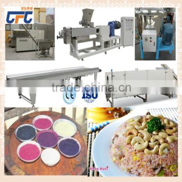 High-yield artificial golden rice manufacture