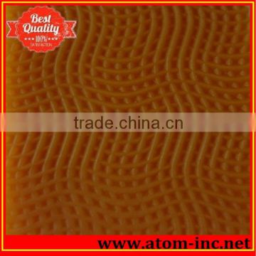 2016 non-slip beige natural rubber sheet on-time shipment from China