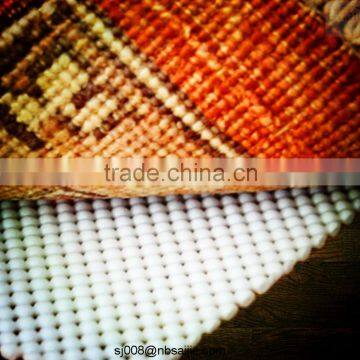pvc foam Multipurpose anti slip mat and hard floor use mesh rug pads for house