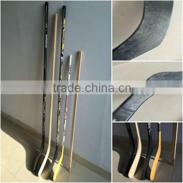 China wooden ice hockey sticks