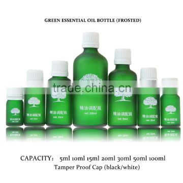 5ml 10ml 15ml 30ml 50ml 100ml Empty Green Olive Essential Oil Bottle