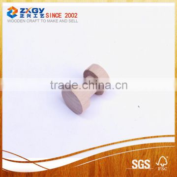 wooden spools high quality for zipper packing