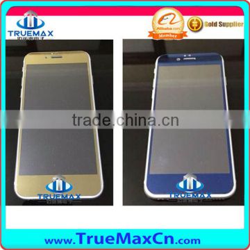 Wholesale in bulk for iPhone 6 colorful screen protector, mobile phone screen protector for iPhone 6