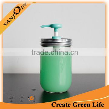 Wholesale Glass Jar with Soap Dispenser Pump