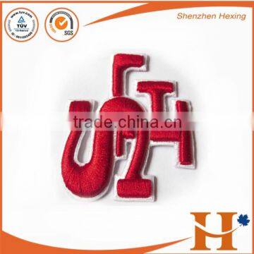 Fashion custom personalized 3D embroidery patch for different hats and caps