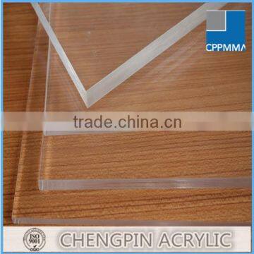 China supplier transparent clear perspex panel