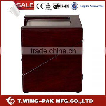 Mahogany Watch Winder Box for One Gentleman's Watch photo-3