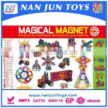Toys Plastic Magnetic Building Blocks Magnetic Building Shapes for Kids