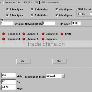 Digital Dvb-c Qam Modulator With Scrambler(8AV In,DVB-C Out) photo-4