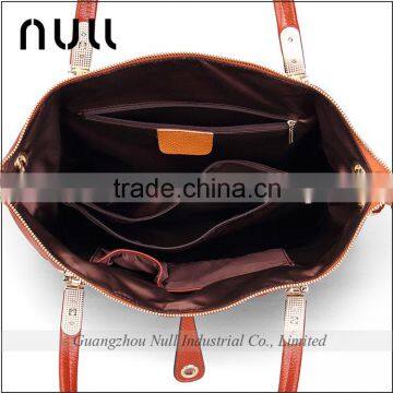 Guangzhou Genuine Leather Women Handbag Wholesale Factory photo-6