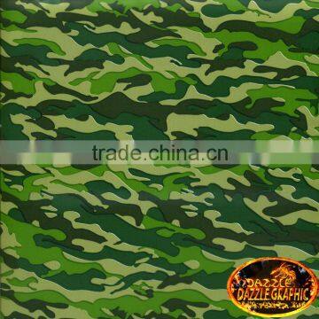 Special Design DAZZLE NO.DGMA421-2 Green Camouflage Hydrographic film Hydrographics Water Transfer Printing Film