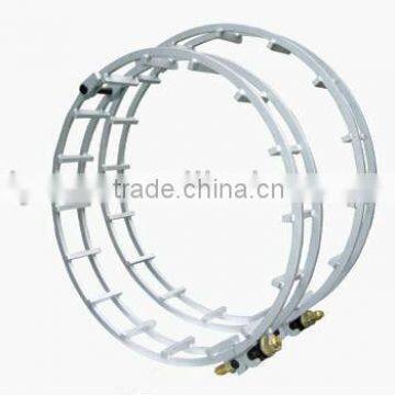 pipe cage clamp for pipeline constrution