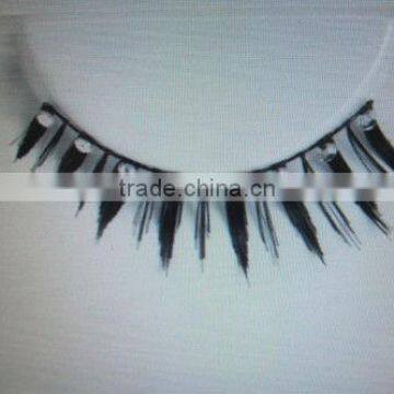 100% hand-made diamond false eyelashes & diamond false eyelash