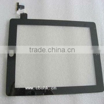 For ipad2 black touch panel