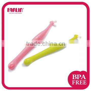 FARLIN Colorful BPA Free 15 Angled Design Baby Toothbrush Assister