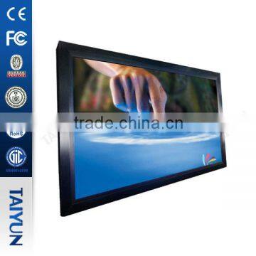 55" Wall Mounted Advertising Interactive Waterproof Kiosk LED Ads