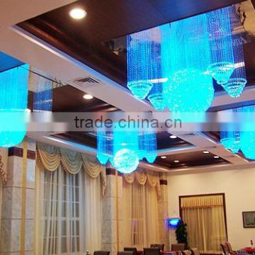 Modern Innovative optic fiber chandelier