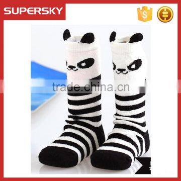 V-261 Soft pretty baby colorful cotton cartoon socks cute boot socks