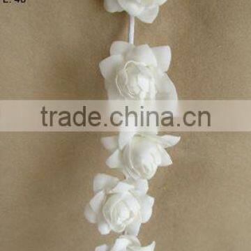 2014 Romantic Artificial PE Flower 40" Artificial PE Wedding Rose Garland Spray