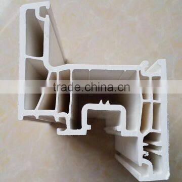 Hot Selling UPVC Frame Laminated Color Avaliable PVC Profiles 6 Chambers 70mm Series pvc Window Sash