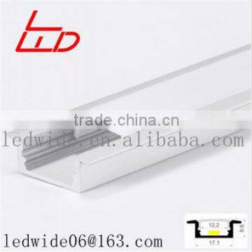 Competitive price recessed slim aluminum heat sink,8mm deep and 12mm wide