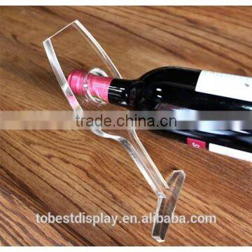 innovative clear acrylic wine bottle holder manufacturer