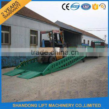 Dock lever dock ramp mobile container loading ramp with CE