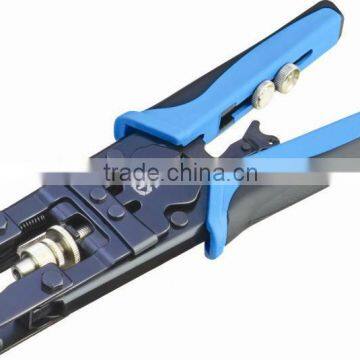 9.1" F/BNC/RCA connector crimping tool compression tool for RG58/59/62/6 cable compression tool