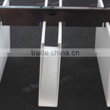 ISO Certificated U Aluminum Commercial Metal Frame Suspended Baffle Ceiling photo-3