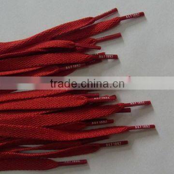 High Quality donguan factory custom logo shoelace