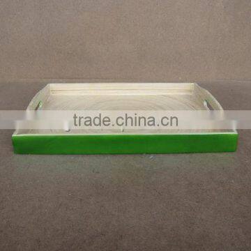 Rectangular Bamboo Tray With Nice Hanles