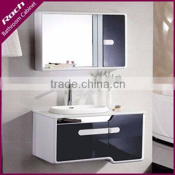 ROCH 8025 Larger Discount Solid Wood Bathroom Vanity Piano Lacquer