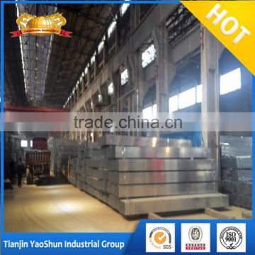 Tianjin distributor 50X50 Galvanized steel square pipe for fence