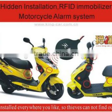 6-9v RFID electronic motorcycle alarm engine immobilizer system security